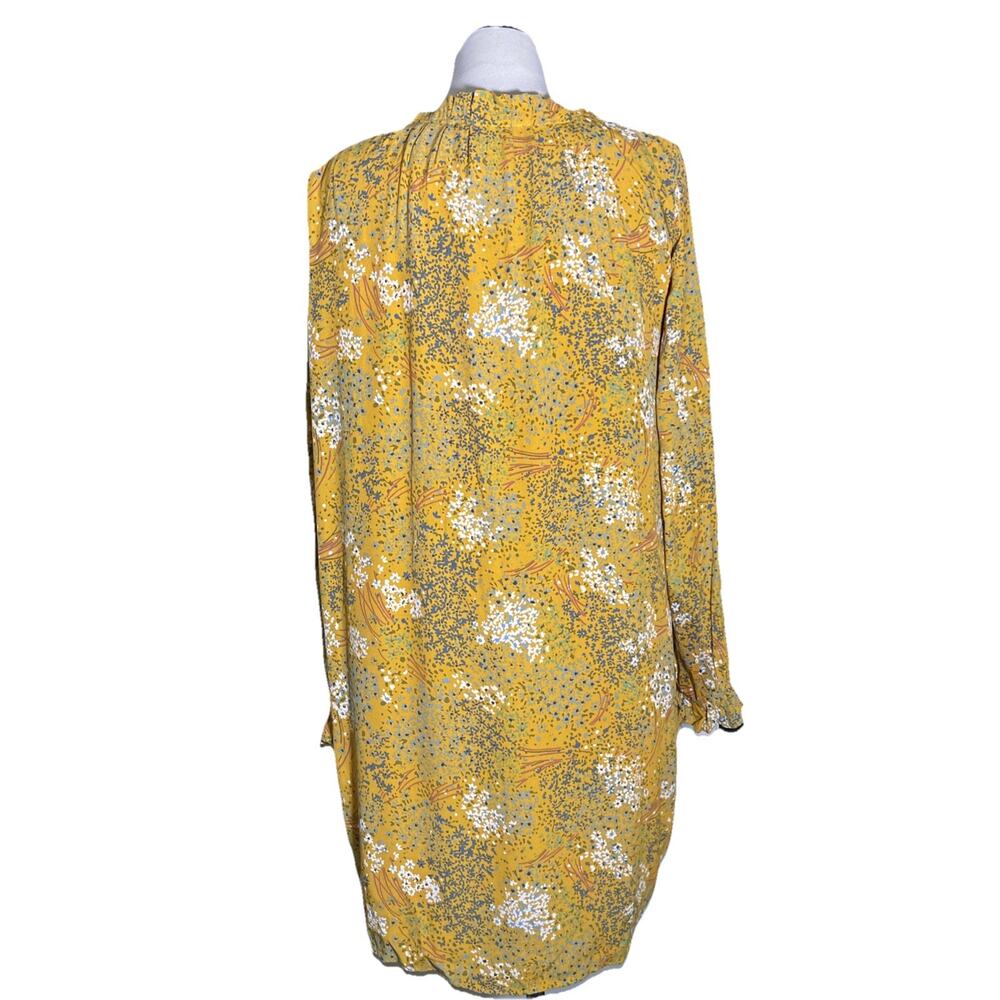 LOFT Long Sleeve Multicolor Floral Dress, Fully Lined - Size S - Picture 4 of 5